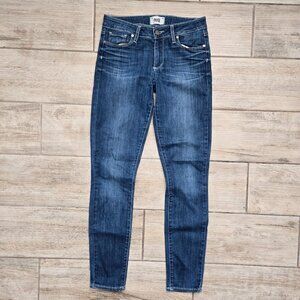 Paige Verdugo Ultra Skinny Jeans Everyday Stretch Denim Avalon Wash 27